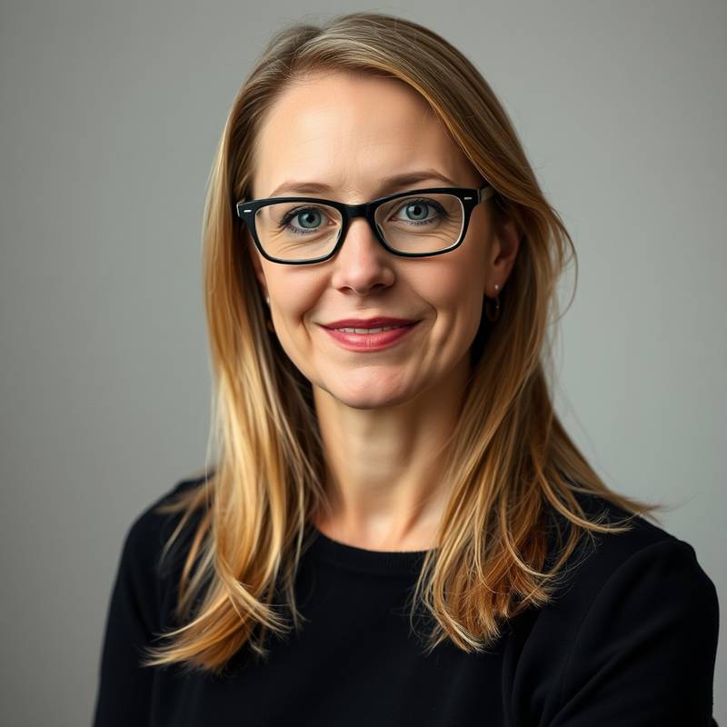 Portræt af Sofie Andersen, underviser i komposition og arrangement.