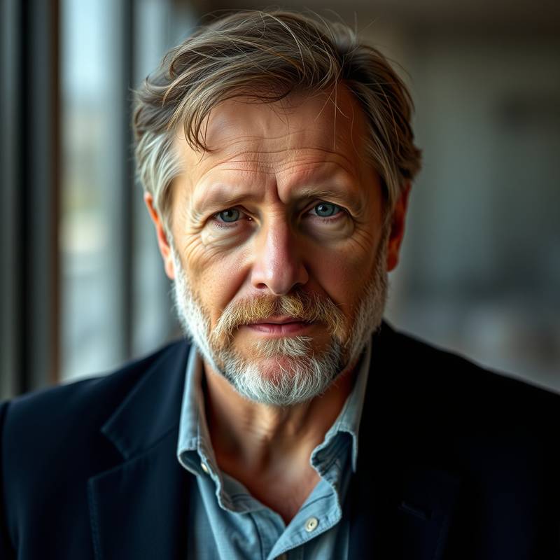 Portrætbillede af instruktør Thomas Poulsen.
